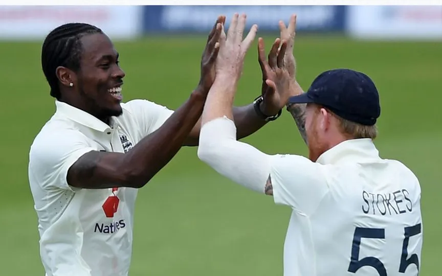Jofra Archer and Ben Stokes [Source: @ICC/X.com]